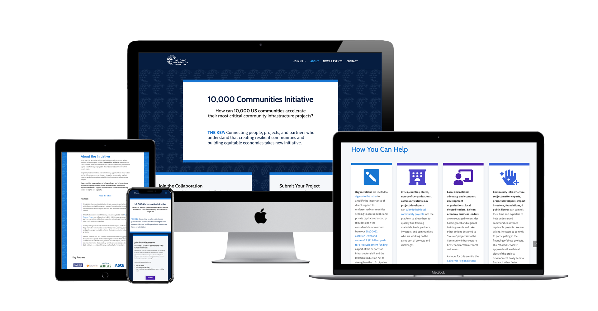 Ten Thousand Communities website
